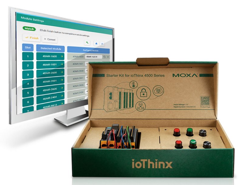 Les contrôleurs et les modules d'E/S de la série ioThinx 4500 de Moxa remportent le Red Dot Award : Product Design 2019